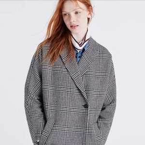 Madewell Keaton Coat in Glenplaid
